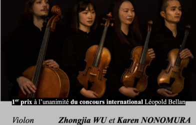 Concert Quatuor Una Corda - Mardi 25 juillet 2023
