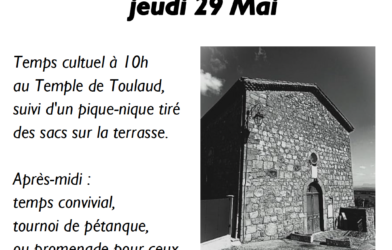 Journée champêtre pour l'Ascension Jeudi 29 mai