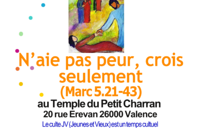 Culte JV du 17 mai